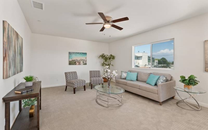 Very Large Loft Family Room On The Second Floor