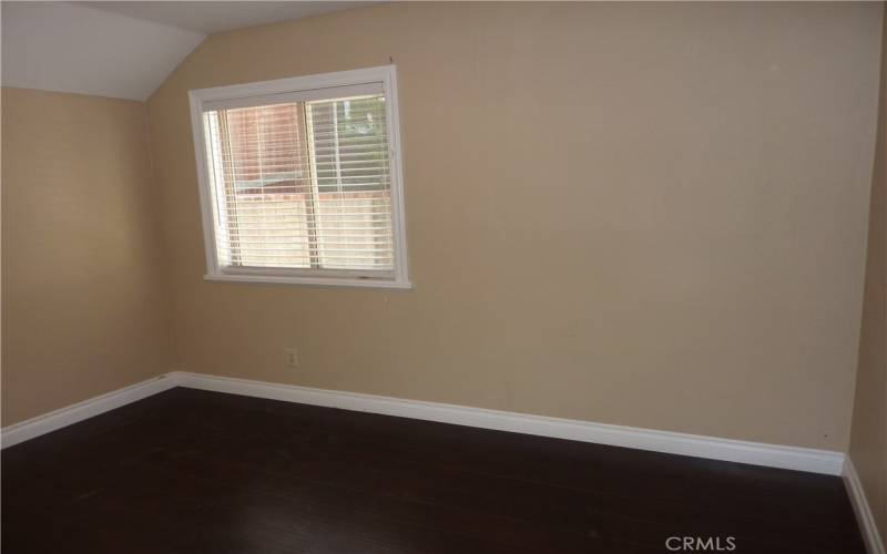 The second bedroom is large and provides easy living on one level on the home is you so desire
