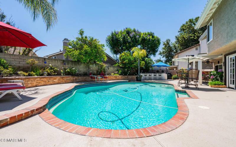 Pool Towards Bar