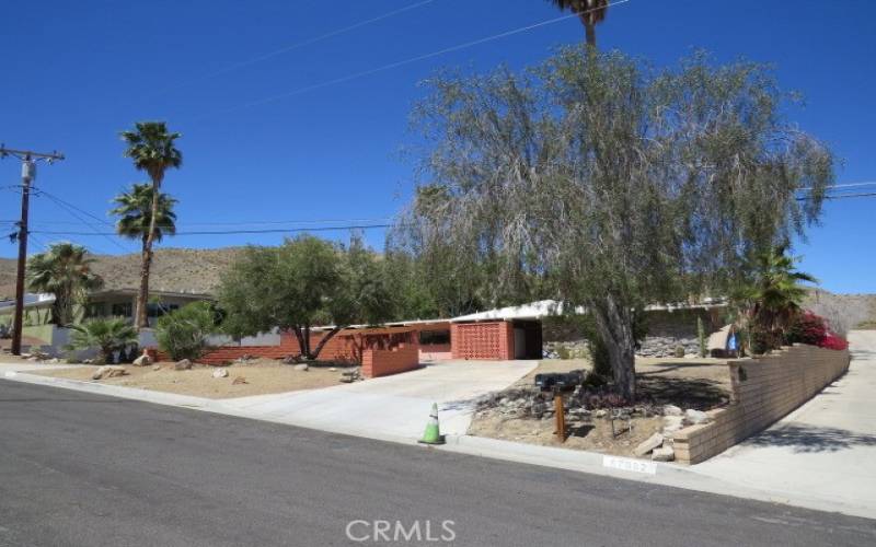 Front & Driveway from Street