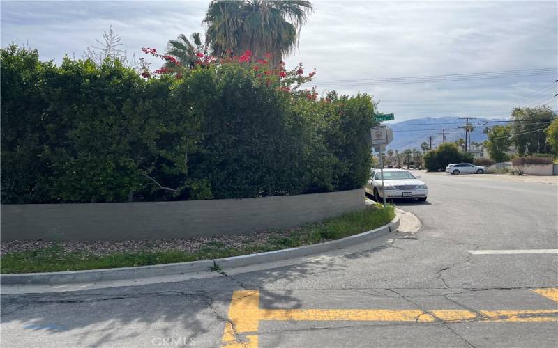 Corner View of Property & Canyon Views!