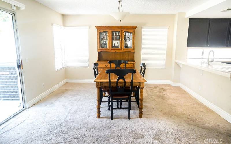 Spacious dining room...or a Family Room?