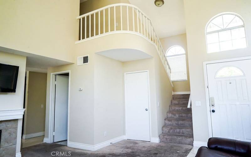 Stairs and balcony