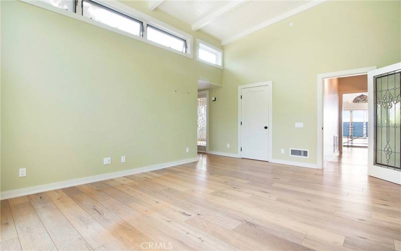 Primary Bedroom with walk-in closet.