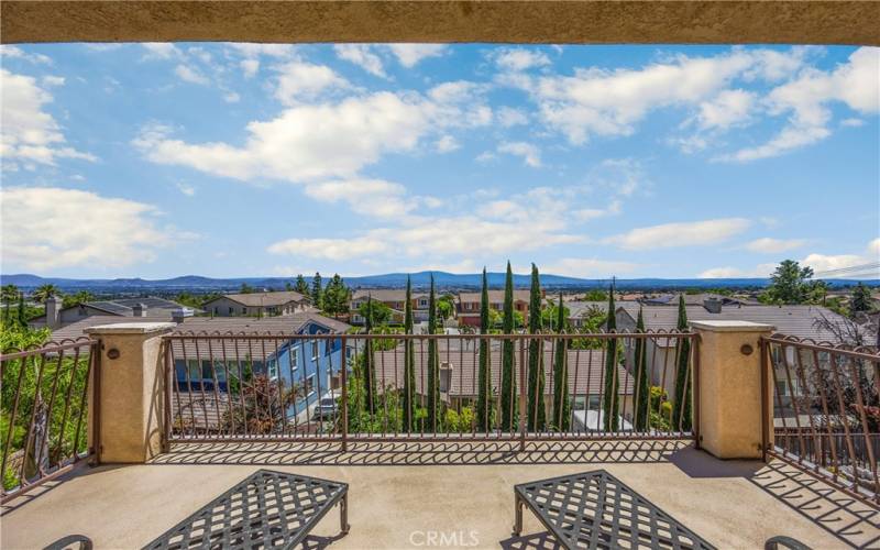 gorgeous views from your balcony