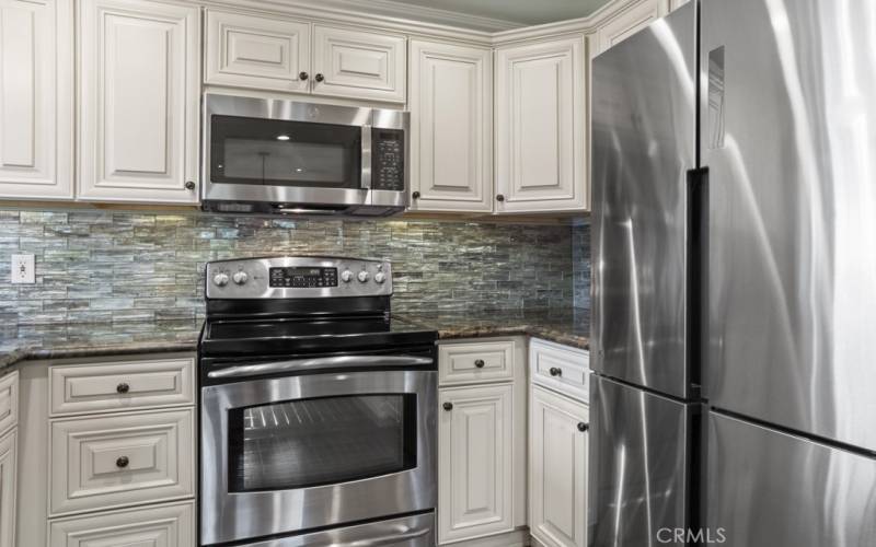 Stainless steel appliances