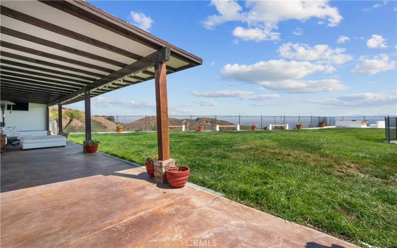 Backyard/ Covered patio