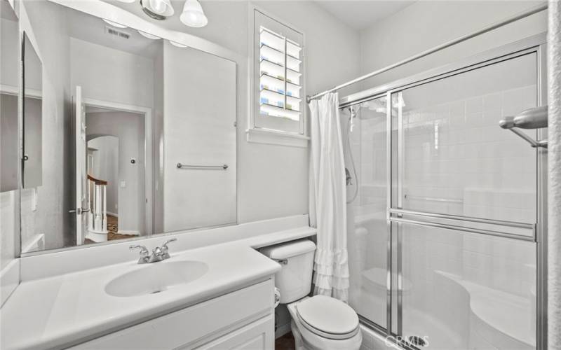 Experience convenience with the main floor full bathroom enhances the home’s versatility, making it ideal for guests and everyday use alike.