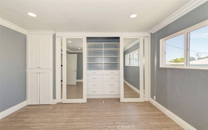 Impressive $10,000 closet system with room for your wardrobe AND storage!