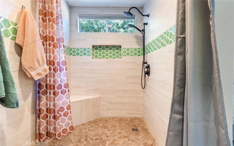 Primary Bathroom with Walk In Shower