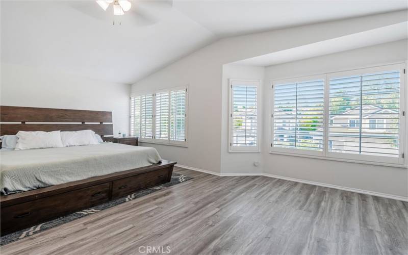 Large Main Bedroom suite with room for a sitting area