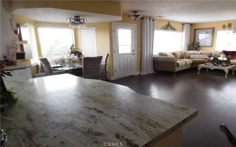 Breakfast nook in Bay Window