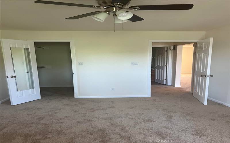 Closet and Door in the bedroom