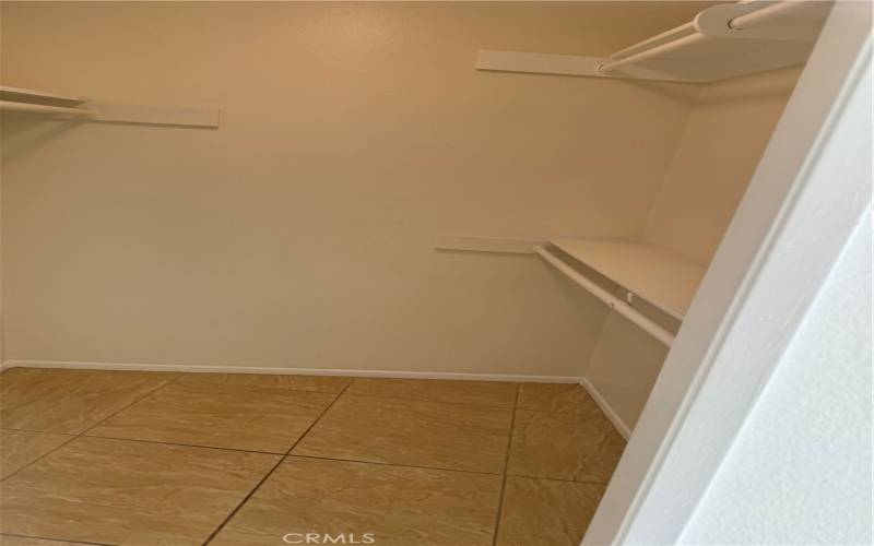 Walk-in closet in Primary bedroom