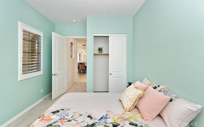 Secondary bedroom leading to Great Room