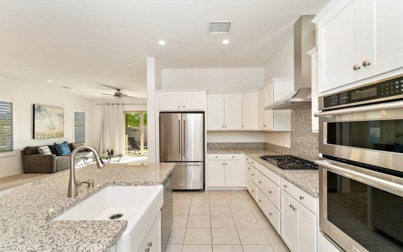 Kitchen prep areas