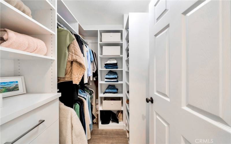 Primary Walk In Closet