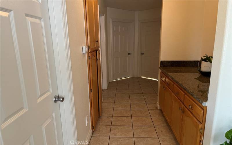 Main Hallway with plenty of cabinets