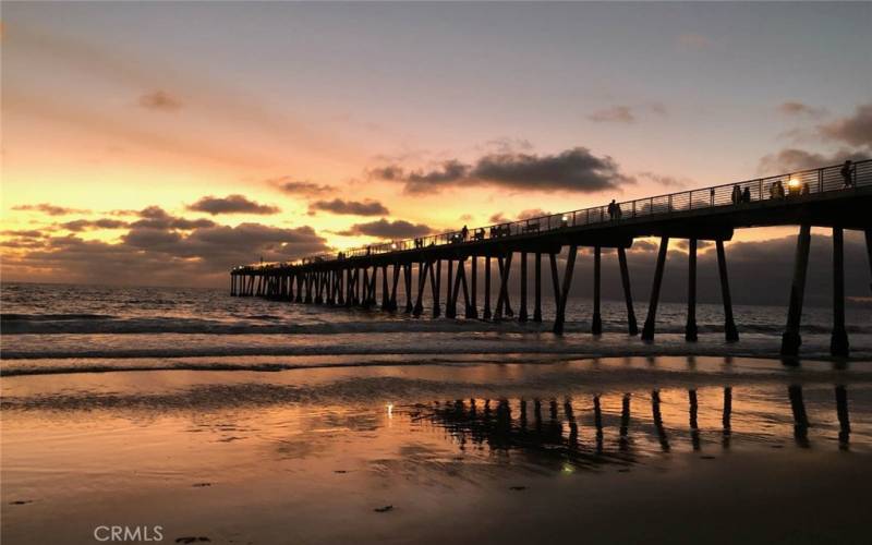 Dazzling sunsets in Hermosa