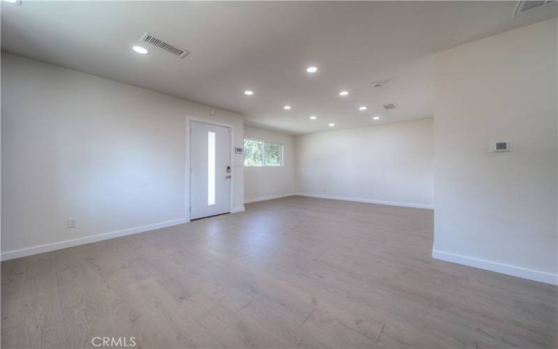 Living room from kitchen