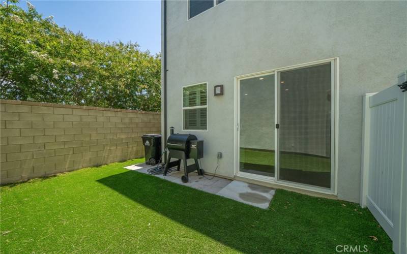 Beautiful, low-maintenance backyard space.