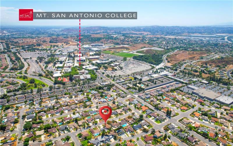 Mt. San Antonio College & neighborhood