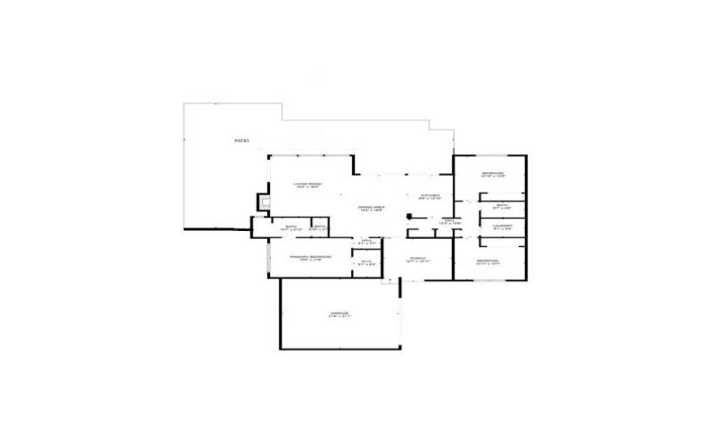 Floor Plan with likely

 measurements