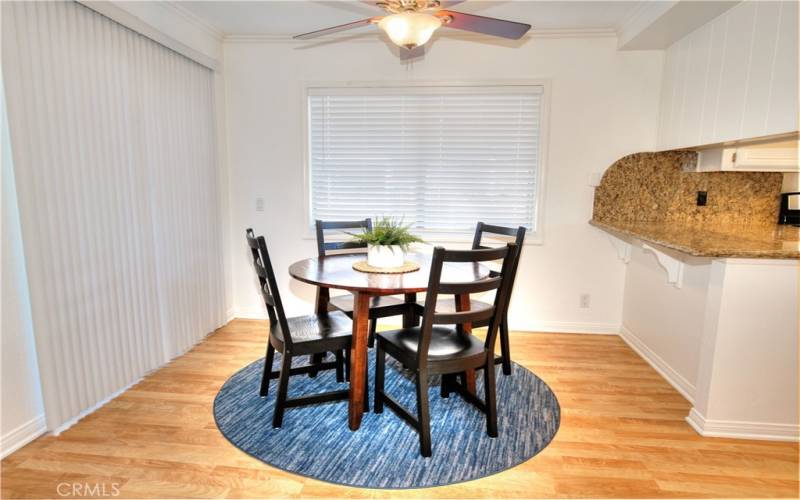 Breakfast Nook With Access To Balcony