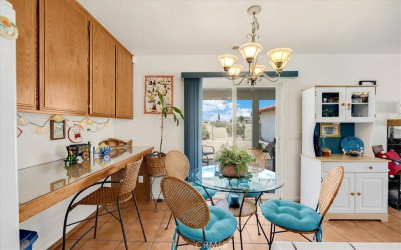 Home #2 - Another view of the dining area, Buffet counter & slider to the Covered Back Patio