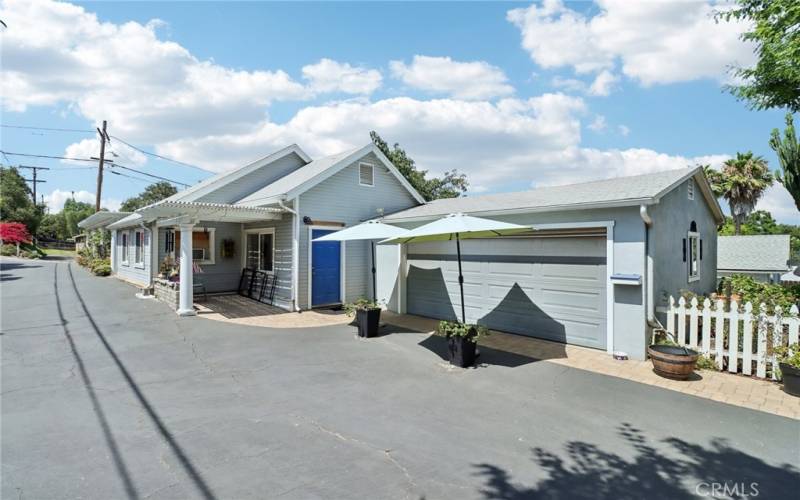 Front Elevation with Garage