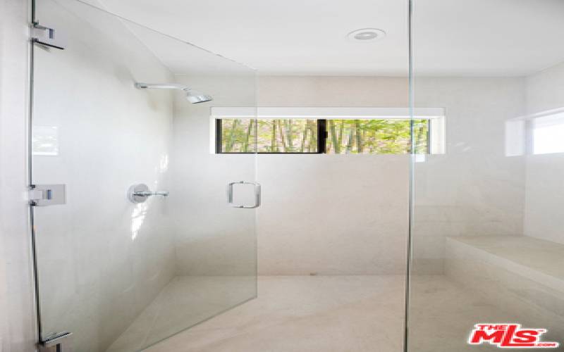 limestone shower, bath 1