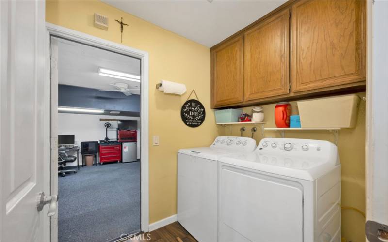 Inside Laundry Room