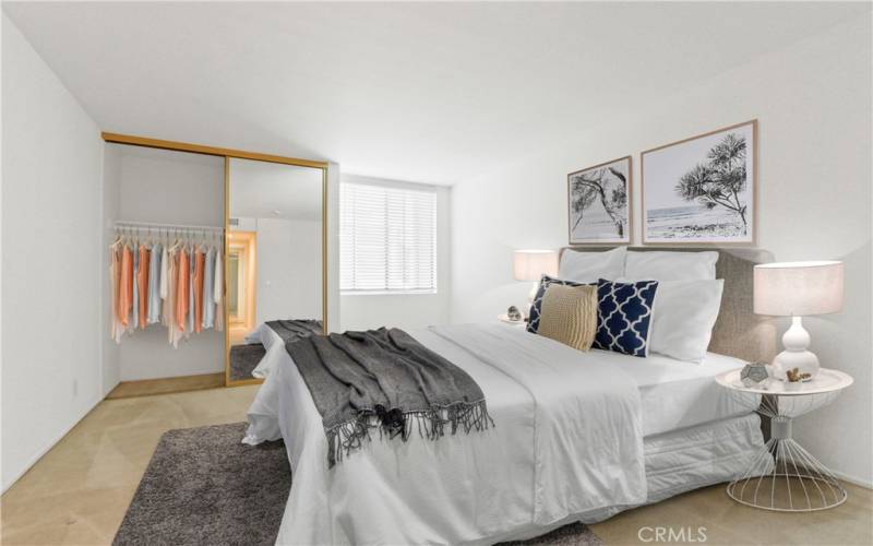 Virtual staging bed room 2