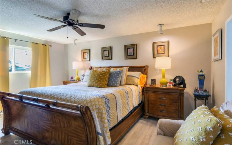 Primary Bedroom with Ceiling Fan