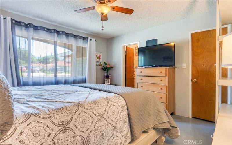 Front Bedroom with Walk In Closet