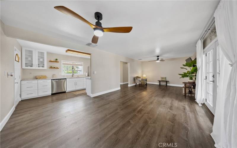 Dining Room to Living Room