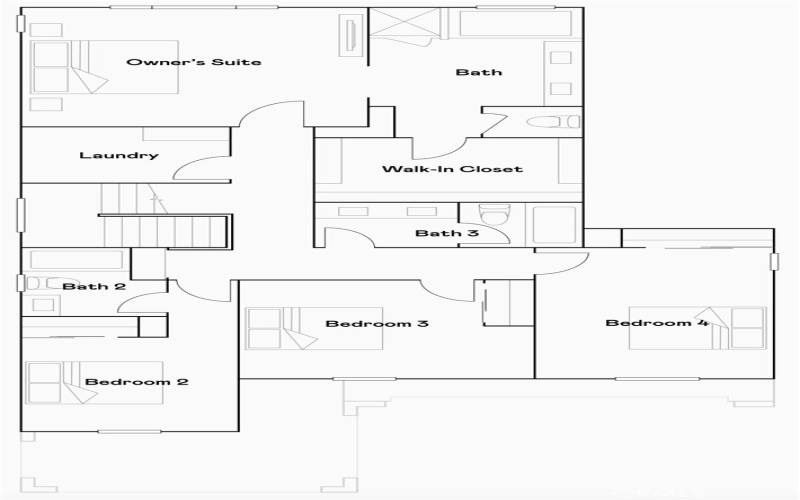 Residence 2 - Level 2 Floorplan