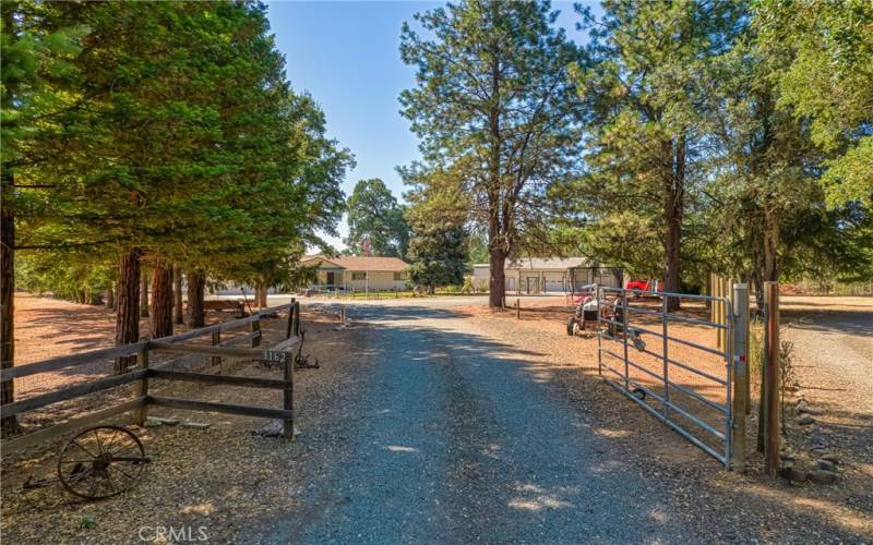 Front Entrance to property