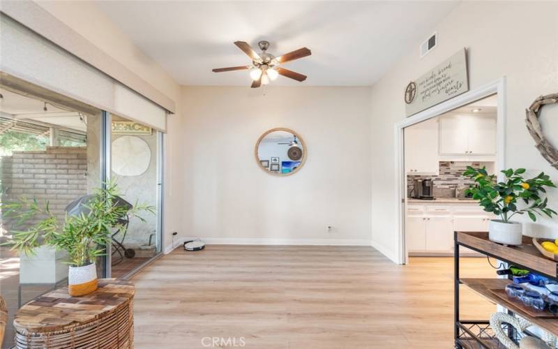 Dining area