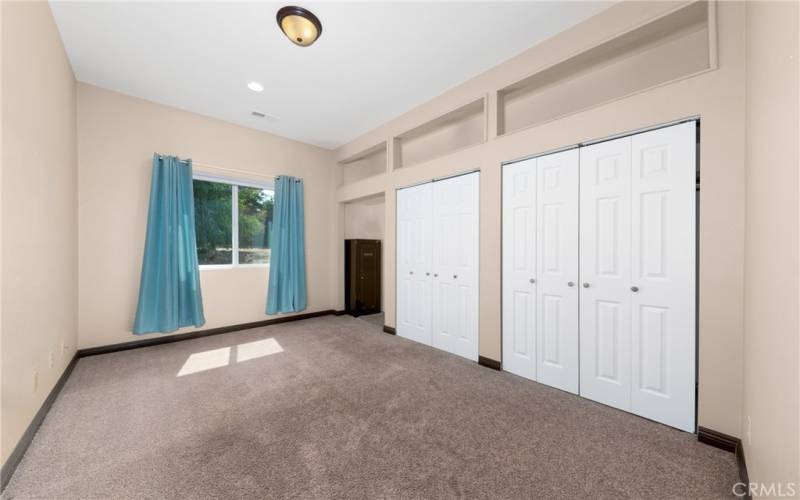 Second Lower Bedroom with Spacious Closet