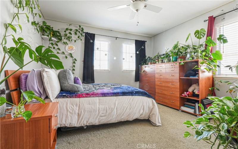 Bedroom #2 with walk in closet