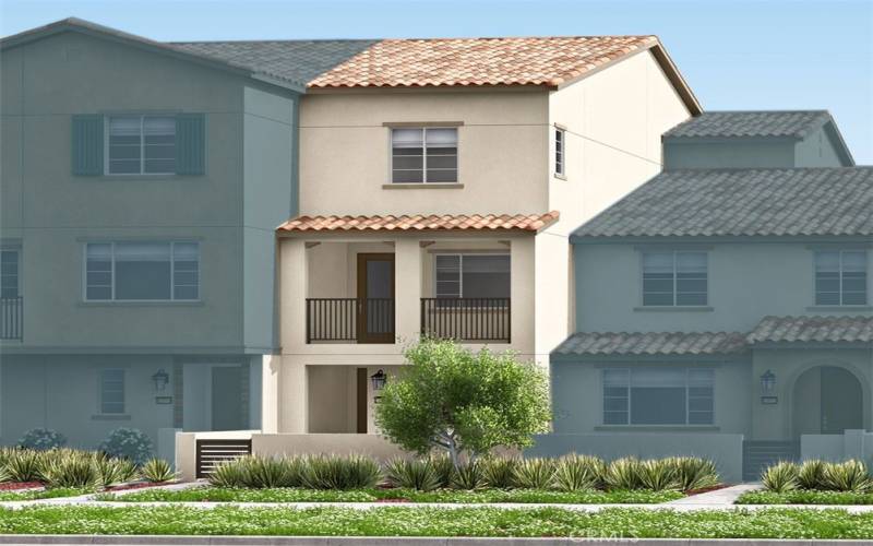 Exterior rendering