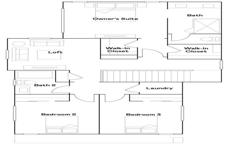 Residence 2 - Level 2 Floorplan