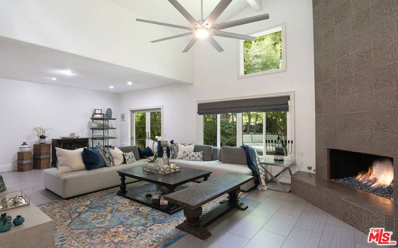 Living Room w/Fireplace