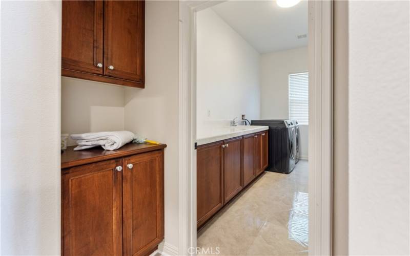 Laundry room downstairs