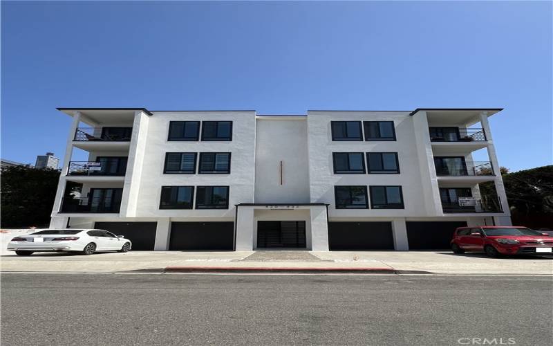 Each floor has just two condo units.