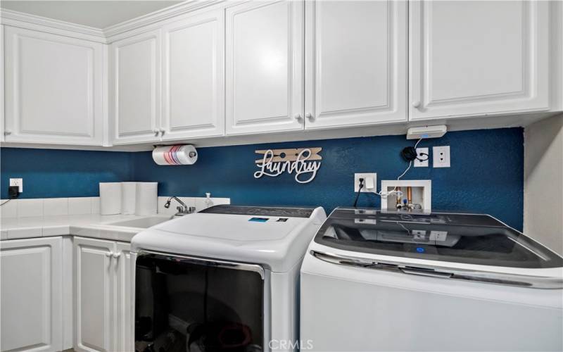 Laundry room downstairs.