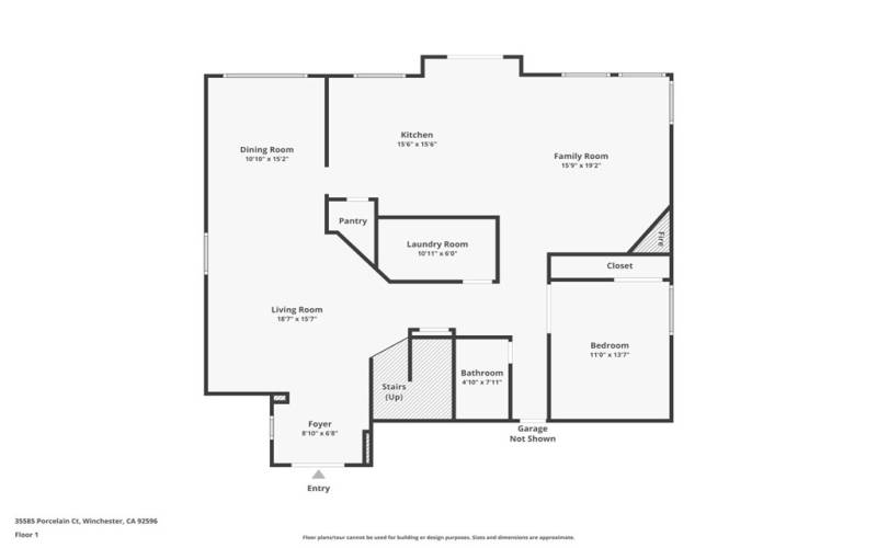 Downstairs Floorplan