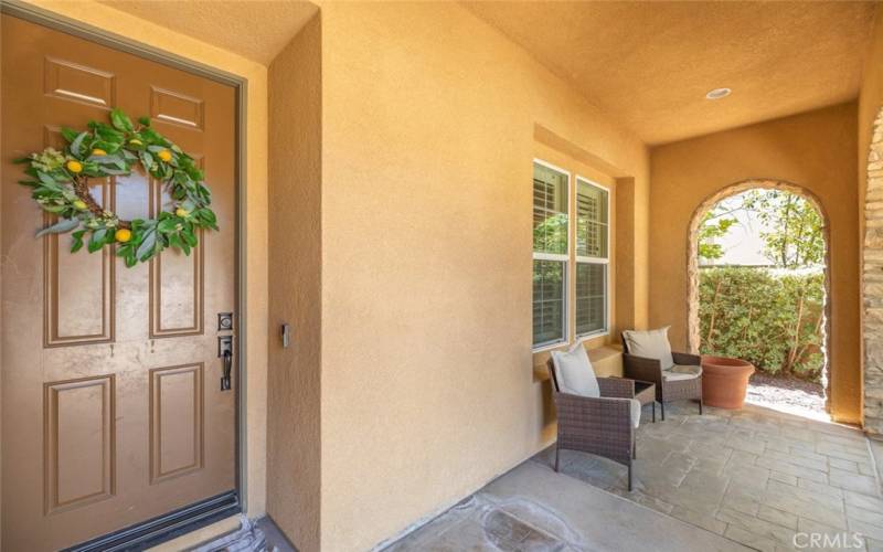 Porch Seating Area