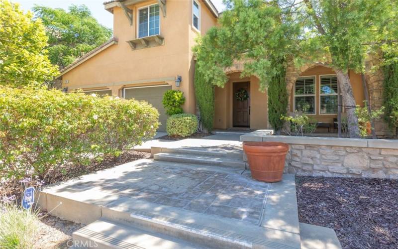 Walkway to Front Door